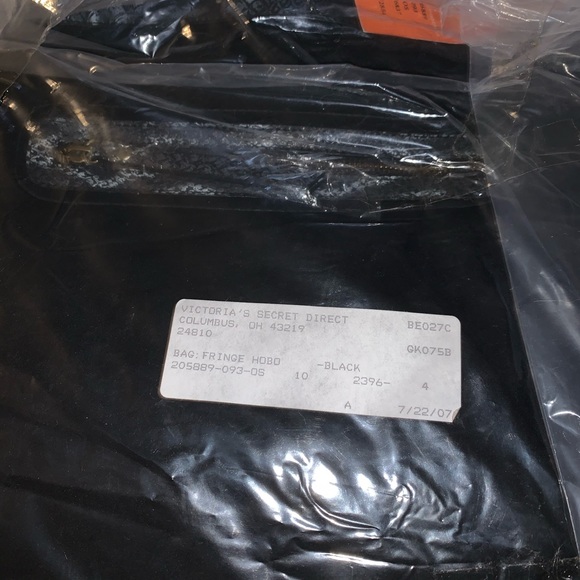 Victoria's Secret Suede Snakeskin Stud  Hobo Bag - Picture 5 of 8